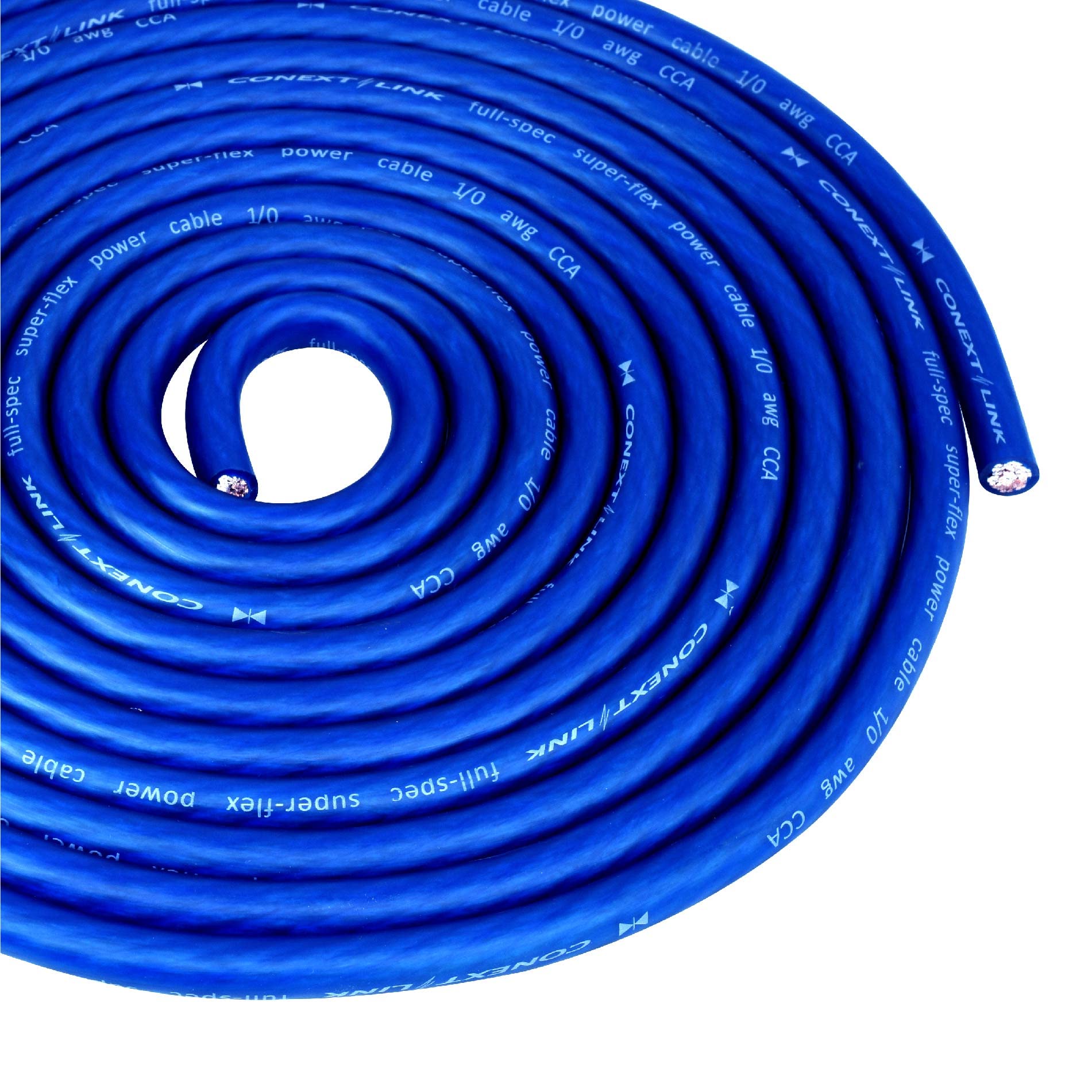 Conext Link 25 ft Cream Blue 1/0 Gauge Amp Power Ground Wire 0 GA Battery Cable
Conext Link 25 ft Cream Blue 1/0 Gauge Amp Power Ground Wire 0 GA Battery Cable