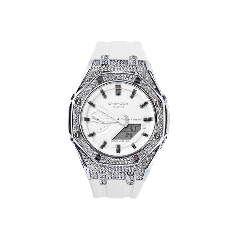 CASIO Custom Collection Quartz Movement Watch Unisex White Dial GA-2100-7A7(Watch8--)
CASIO Custom Collection Quartz Movement Watch Unisex White Dial GA-2100-7A7(Watch8--)
