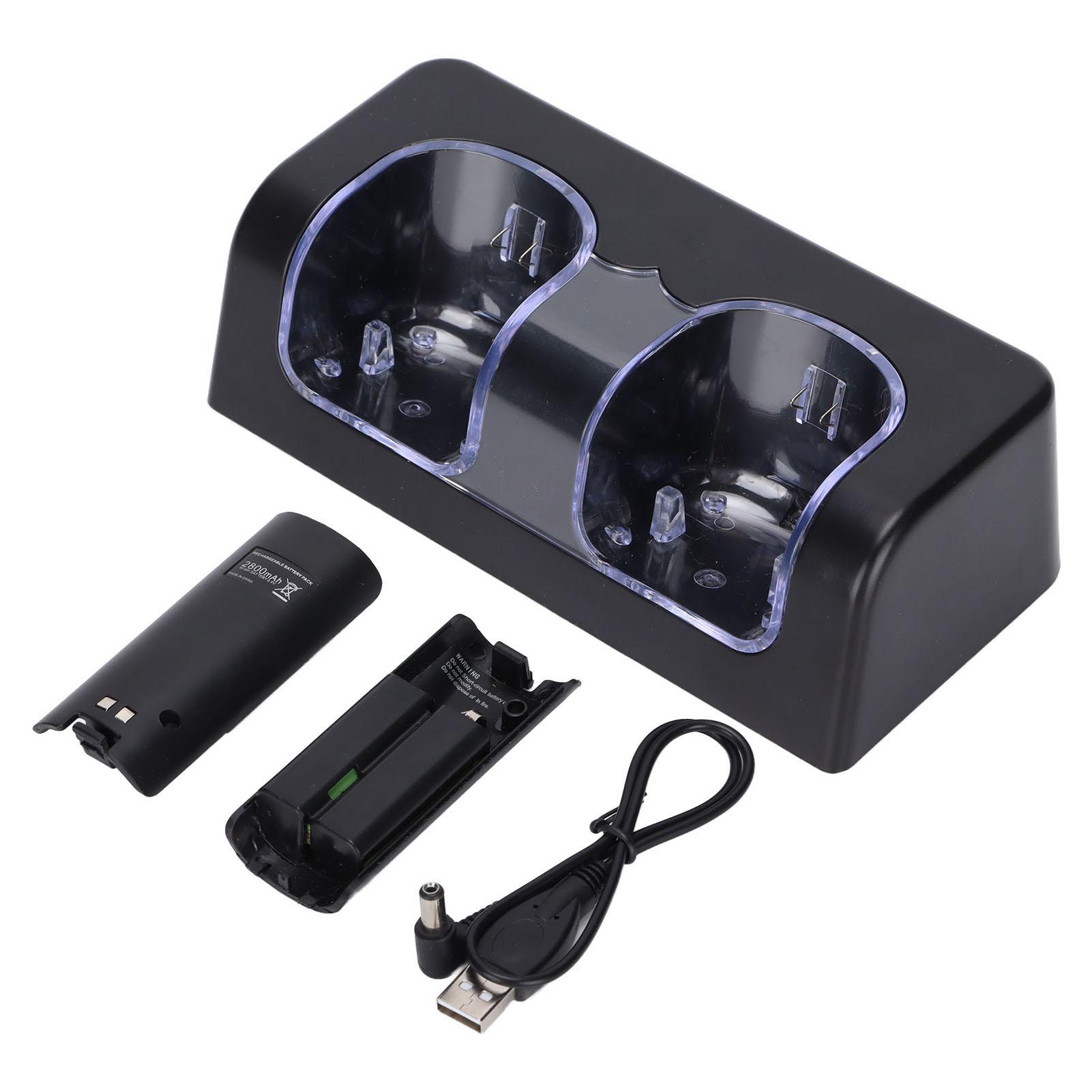 Удалённое зарядное устройство с кабелем питания, стабильная портативная двойная зарядная станция для игры Wii чёрный
Удалённое зарядное устройство с кабелем питания, стабильная портативная двойная зарядная станция для игры Wii чёрный