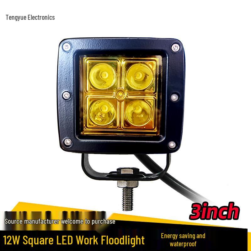 Wrangler Off-road 12W 3-inch LED A-pillar Spotlights
Wrangler Off-road 12W 3-inch LED A-pillar Spotlights