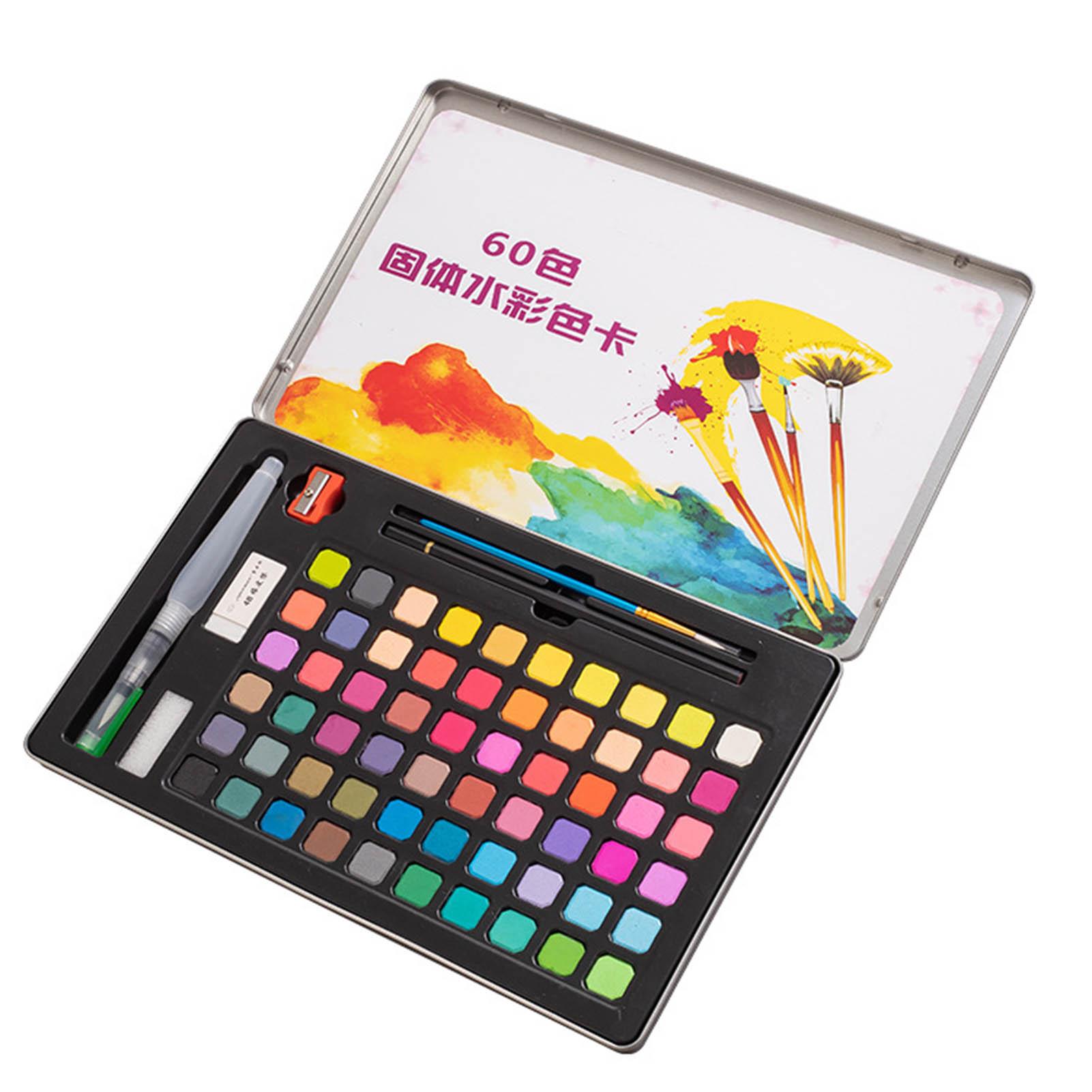 Набор акварельных красок 60 цветов Акварельные карандаши Губки для художников Студентов Любителей
Набор акварельных красок 60 цветов Акварельные карандаши Губки для художников Студентов Любителей