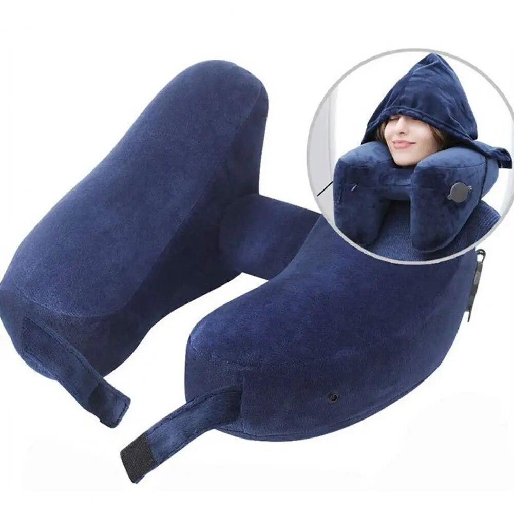 Inflatable Neck Pillow With Patent Valve Portable H-shaped Neck Protection Aeroplane Travel Pillow Car Neck Rest
Inflatable Neck Pillow With Patent Valve Portable H-shaped Neck Protection Aeroplane Travel Pillow Car Neck Rest