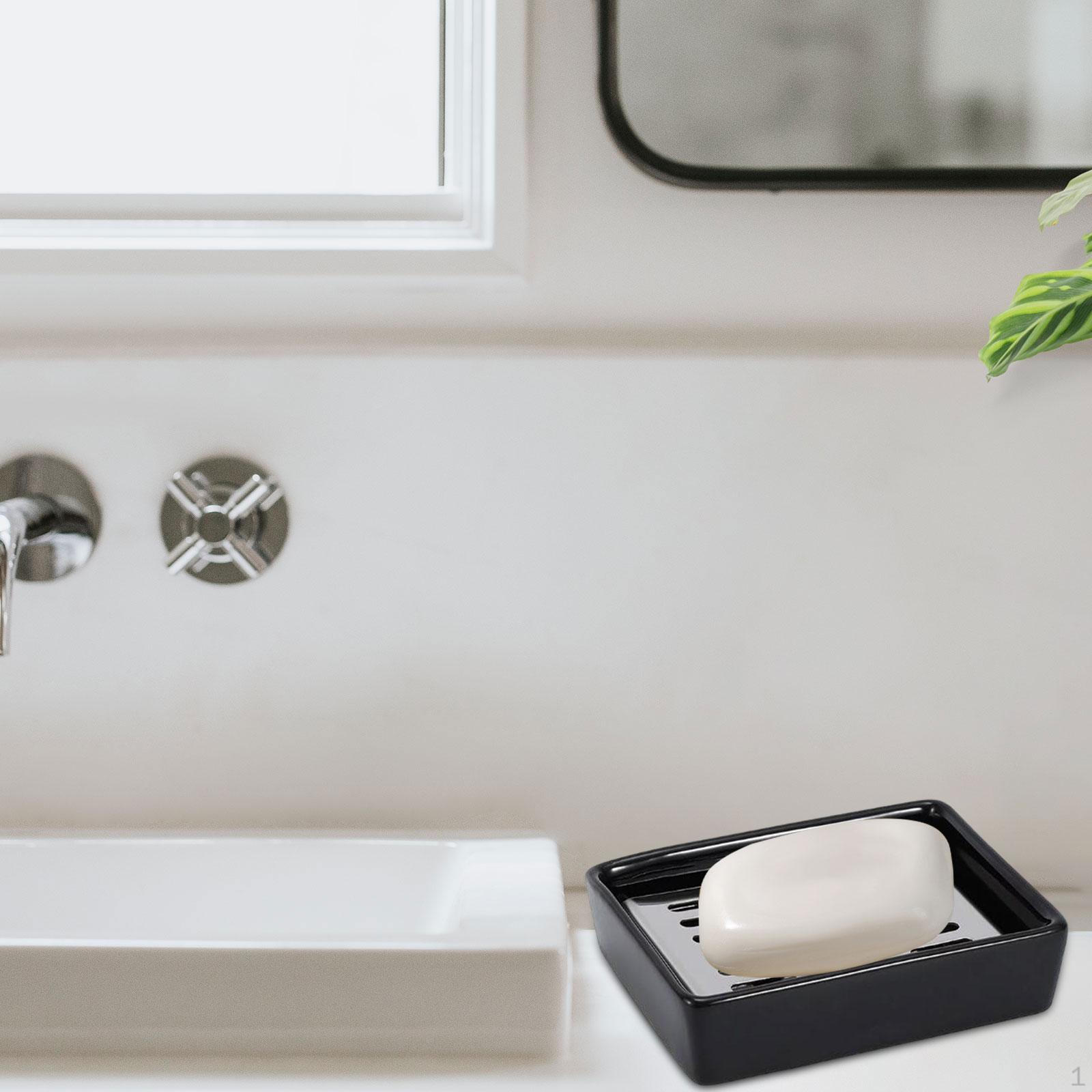 Soap Dish Box Stylish Bath Sponge Holder Detachable Drain Tray Bathroom Accessories for
Soap Dish Box Stylish Bath Sponge Holder Detachable Drain Tray Bathroom Accessories for