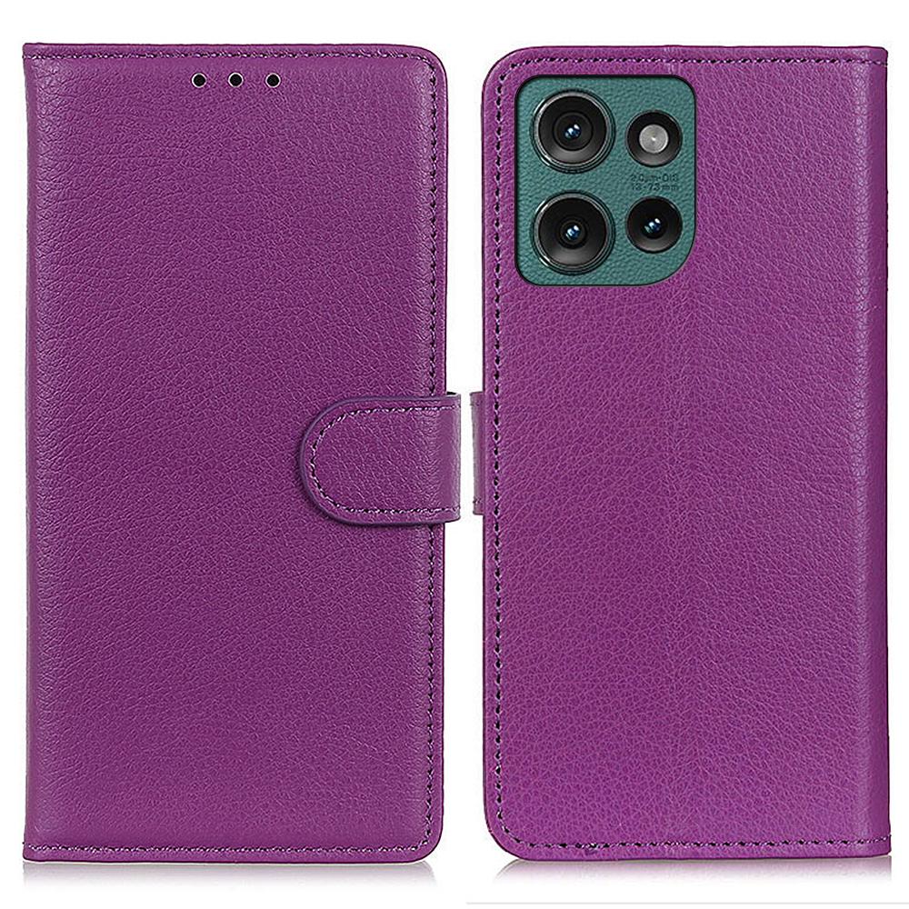 Для Motorola Edge 50 Neo 5G/Moto S50 5G/Thinkphone 25 5G Чохол-гаманець PU Шкіряний Чохол для Телефону Текстура Лічі Purple
Для Motorola Edge 50 Neo 5G/Moto S50 5G/Thinkphone 25 5G Чохол-гаманець PU Шкіряний Чохол для Телефону Текстура Лічі Purple