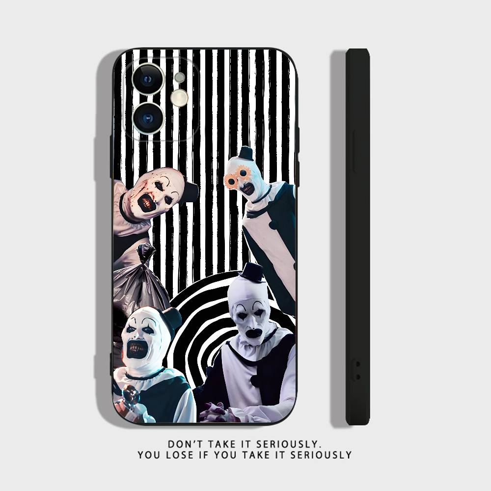 Art the Clown horror T-Terrifier Phone Case For iPhone 17,16,15,14,13,12,11,XR,Pro,XS,Max,XR,Plus,Mini Silicone Black Shockproof iPhone15PRO
Art the Clown horror T-Terrifier Phone Case For iPhone 17,16,15,14,13,12,11,XR,Pro,XS,Max,XR,Plus,Mini Silicone Black Shockproof iPhone15PRO