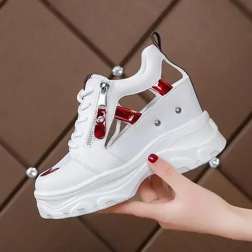 Fashion 2025 Summer Women Sandals 9cm Wedges Hollow Out Sneakers Ladies Breathable Mesh Platform Casual Shoes Woman White Shoes 34 красный
Fashion 2025 Summer Women Sandals 9cm Wedges Hollow Out Sneakers Ladies Breathable Mesh Platform Casual Shoes Woman White Shoes 34 красный