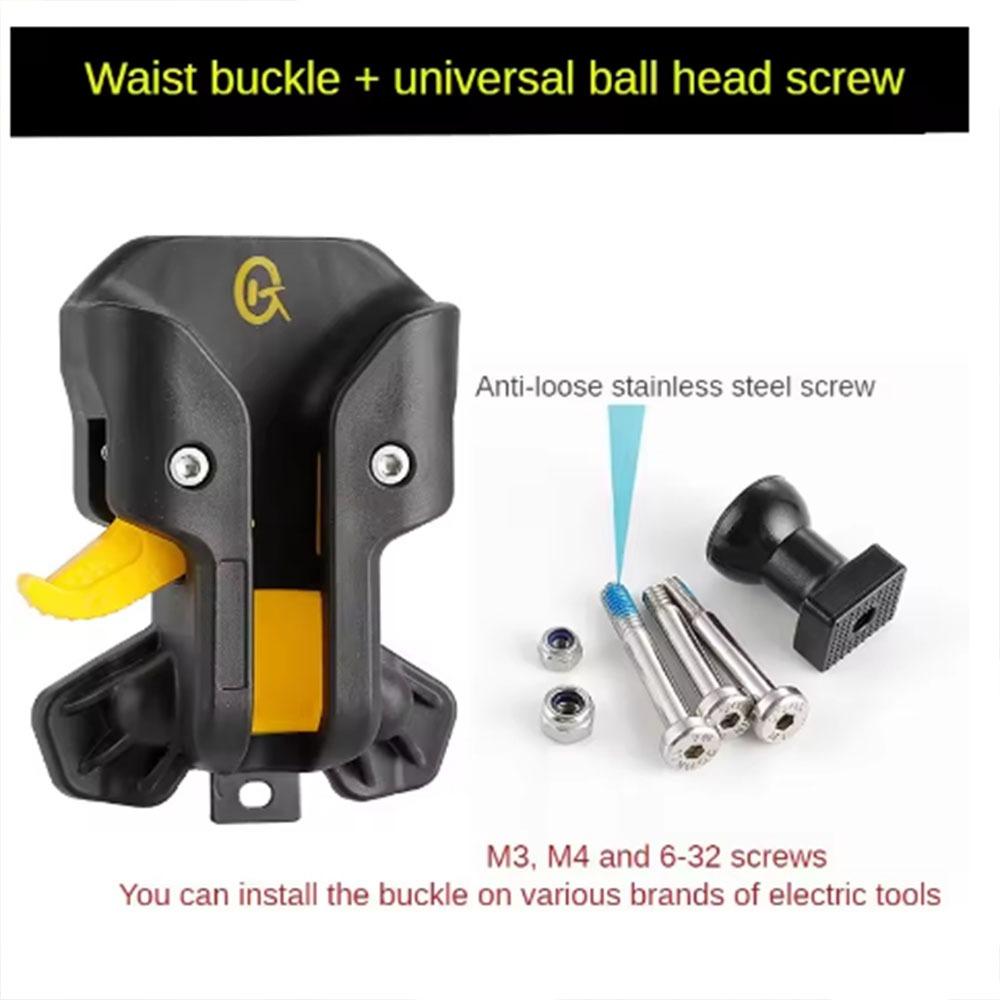 Anti-fall Self-Locking Hooks Quick Release Tools Organizer Waist Tool Storage Style 1
Anti-fall Self-Locking Hooks Quick Release Tools Organizer Waist Tool Storage Style 1