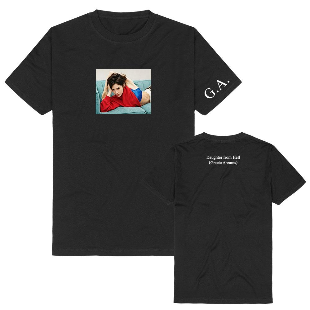 Gracie Abrams Graphic T-shirt Daughter From Hell G.A. Print Tee Summer Short Sleeve Cotton Tshirts Women Men Clothing Print Tops XXL
Gracie Abrams Graphic T-shirt Daughter From Hell G.A. Print Tee Summer Short Sleeve Cotton Tshirts Women Men Clothing Print Tops XXL