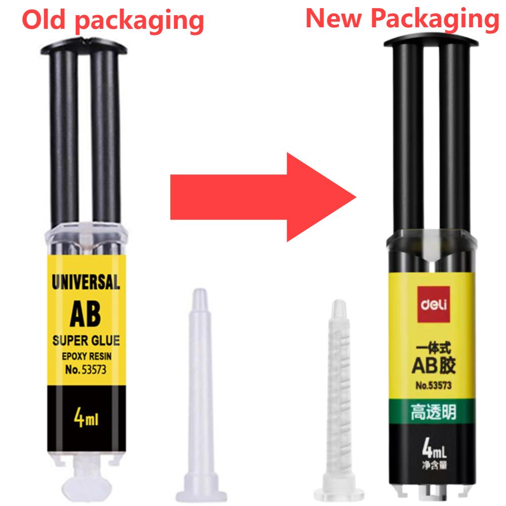 4/25ml Epoxy Resin AB Glue Waterproof Instant Fast Adhesive Repair Strong Super Liquid Glue For Wood Plastic Metal Glue Welding
4/25ml Epoxy Resin AB Glue Waterproof Instant Fast Adhesive Repair Strong Super Liquid Glue For Wood Plastic Metal Glue Welding