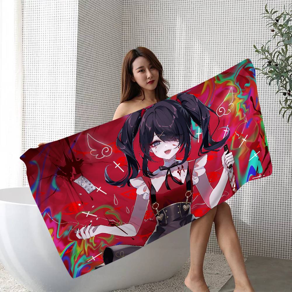 Visual Novel Needy Girl O-Overdose Game Big Microfiber Beach Towels Quick Dry Towel Sand Beach Towels Pool Towel For Travel W30*H60(CM)
Visual Novel Needy Girl O-Overdose Game Big Microfiber Beach Towels Quick Dry Towel Sand Beach Towels Pool Towel For Travel W30*H60(CM)