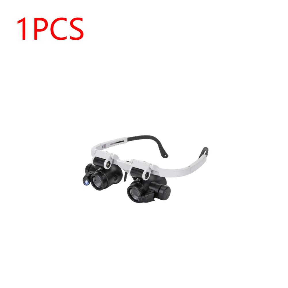1~10pcs Telescopic Magnifier Glasses Loupes with 2 LED 8X/15X/23X Lens Observation Magnifying Eyewear Jewelers Watchmaker Repair 1 pcs
1~10pcs Telescopic Magnifier Glasses Loupes with 2 LED 8X/15X/23X Lens Observation Magnifying Eyewear Jewelers Watchmaker Repair 1 pcs