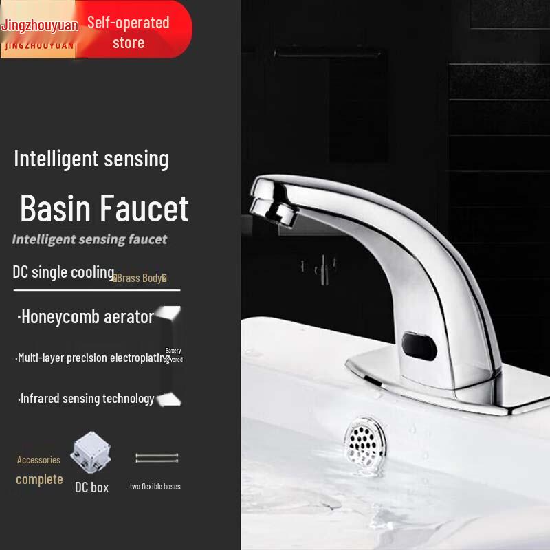 Smart Sensor Faucet for Bathroom Basins
Smart Sensor Faucet for Bathroom Basins
