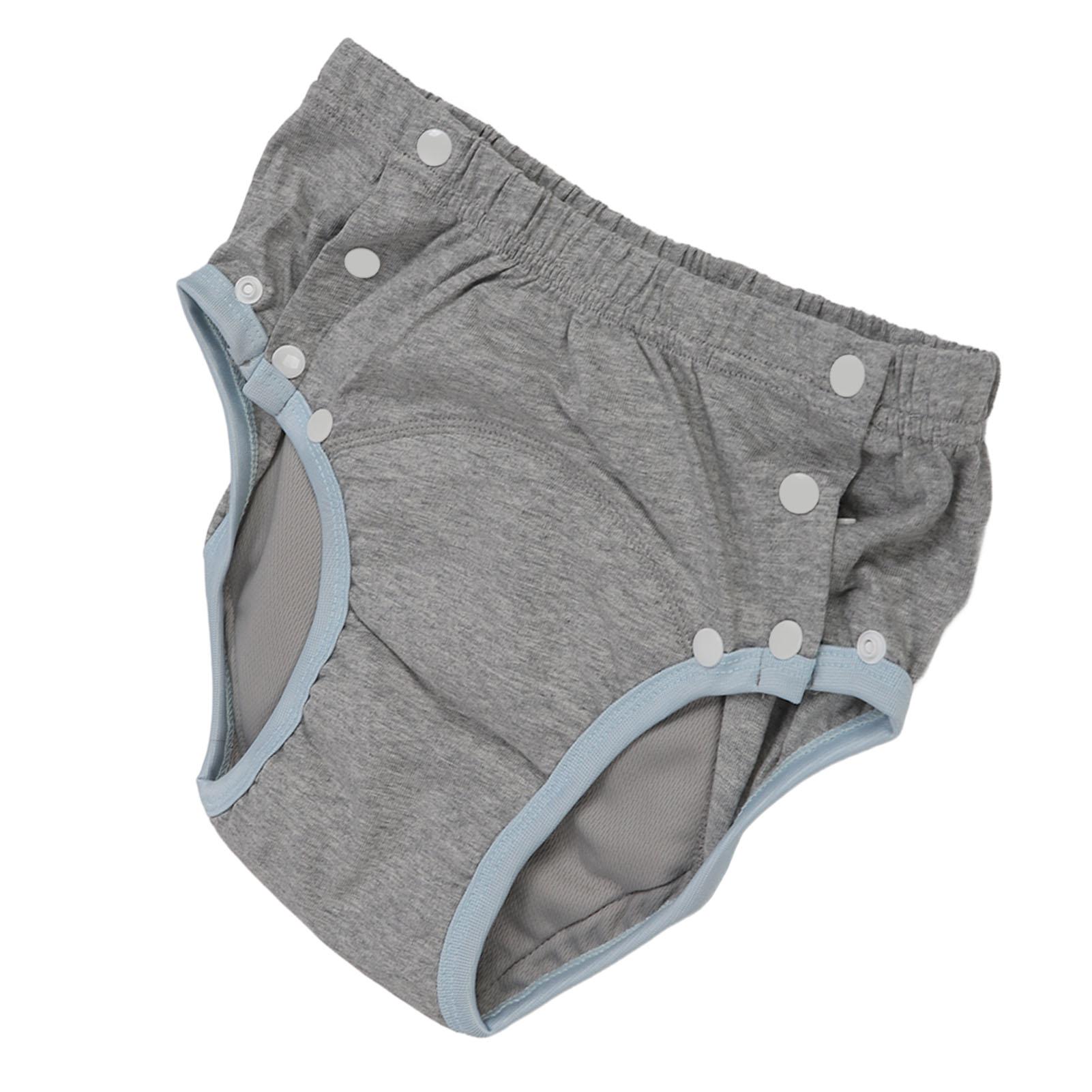 Adult Cloth Diaper Washable Leakproof Extra Absorbency Pure Cotton Adult Incontinence Cloth Diaper Grey M
Adult Cloth Diaper Washable Leakproof Extra Absorbency Pure Cotton Adult Incontinence Cloth Diaper Grey M