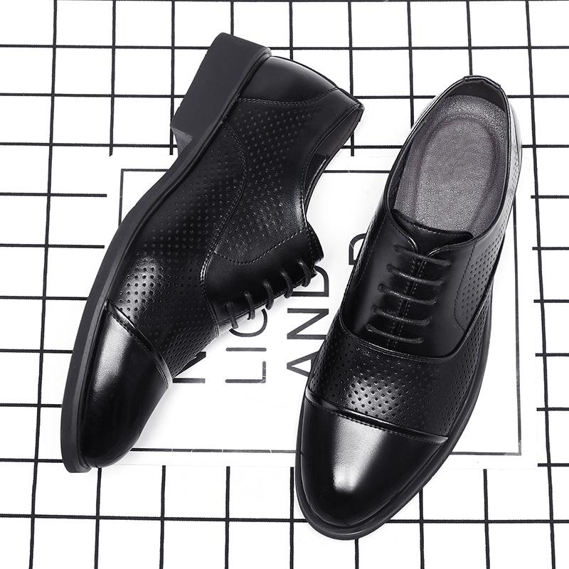 Three joint leather shoes men s hollow inner height increase dress men s shoes cowhide best man wedding shoes 2025 37
Three joint leather shoes men s hollow inner height increase dress men s shoes cowhide best man wedding shoes 2025 37