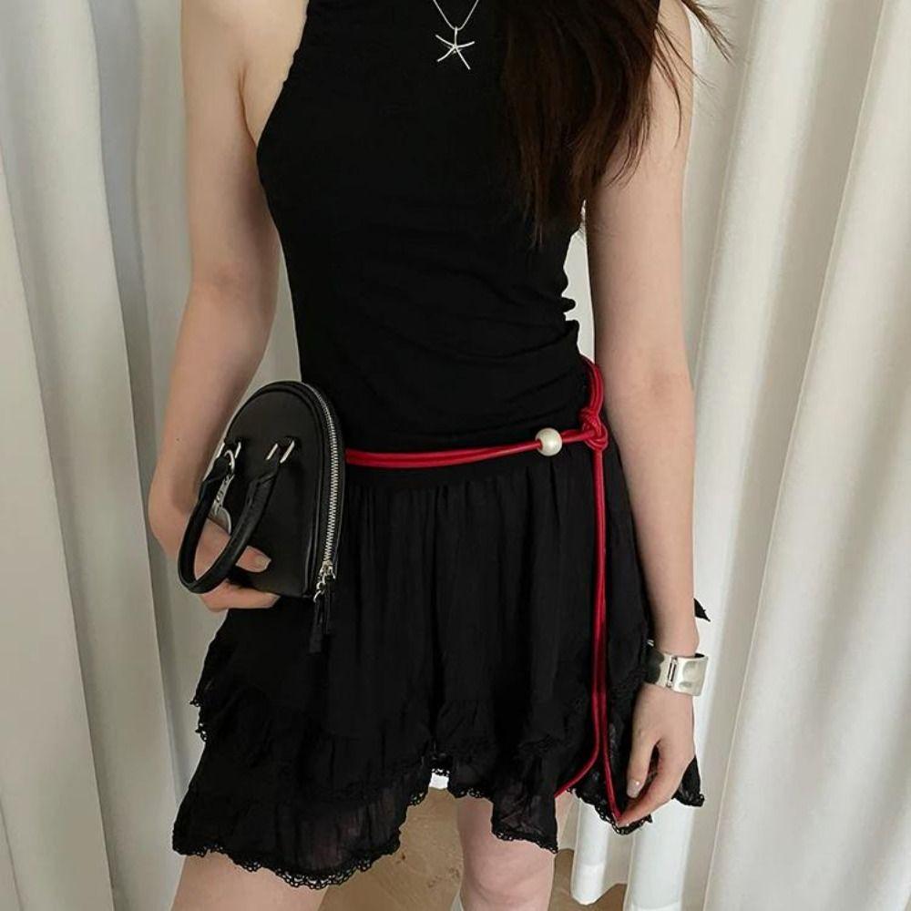 Waist-Cinching Waist Rope Designer Dress Jeans Belt High-End Women s Belt Streetwear білий
Waist-Cinching Waist Rope Designer Dress Jeans Belt High-End Women s Belt Streetwear білий