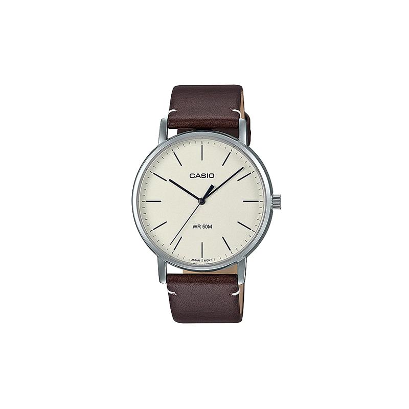 Casio STANDARD series simple fashion trend business casual classic pointer series large dial waterproof quartz movement leather strap MTP-E171L-5EVDF белый
Casio STANDARD series simple fashion trend business casual classic pointer series large dial waterproof quartz movement leather strap MTP-E171L-5EVDF белый
