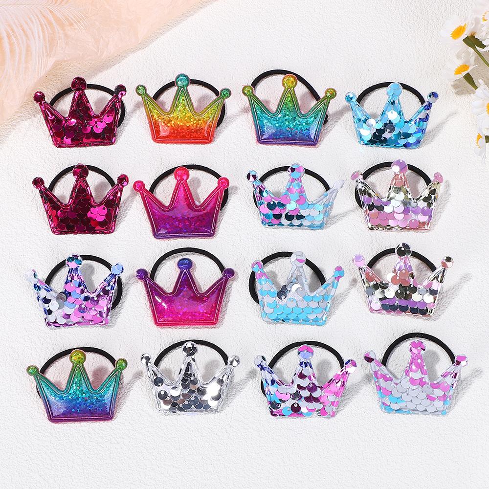 40pcs Girls Glitter Star Crown Heart Hair Ties Boutique Headwear Cute Rainbow Random ColorHairbands Fashion Hair Accessories
40pcs Girls Glitter Star Crown Heart Hair Ties Boutique Headwear Cute Rainbow Random ColorHairbands Fashion Hair Accessories