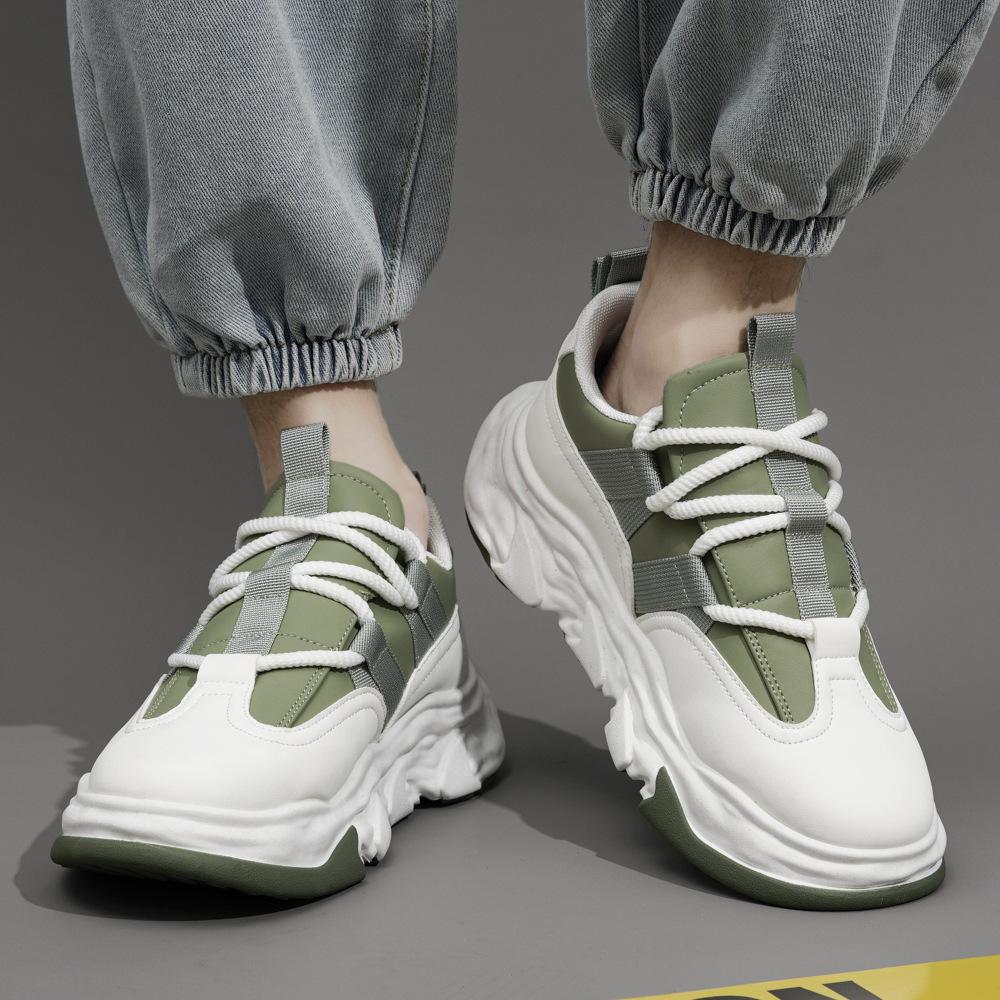 Four seasons men s low-top casual fashion breathable mesh dad shoes Korean version of running sports trendy shoes 39
Four seasons men s low-top casual fashion breathable mesh dad shoes Korean version of running sports trendy shoes 39