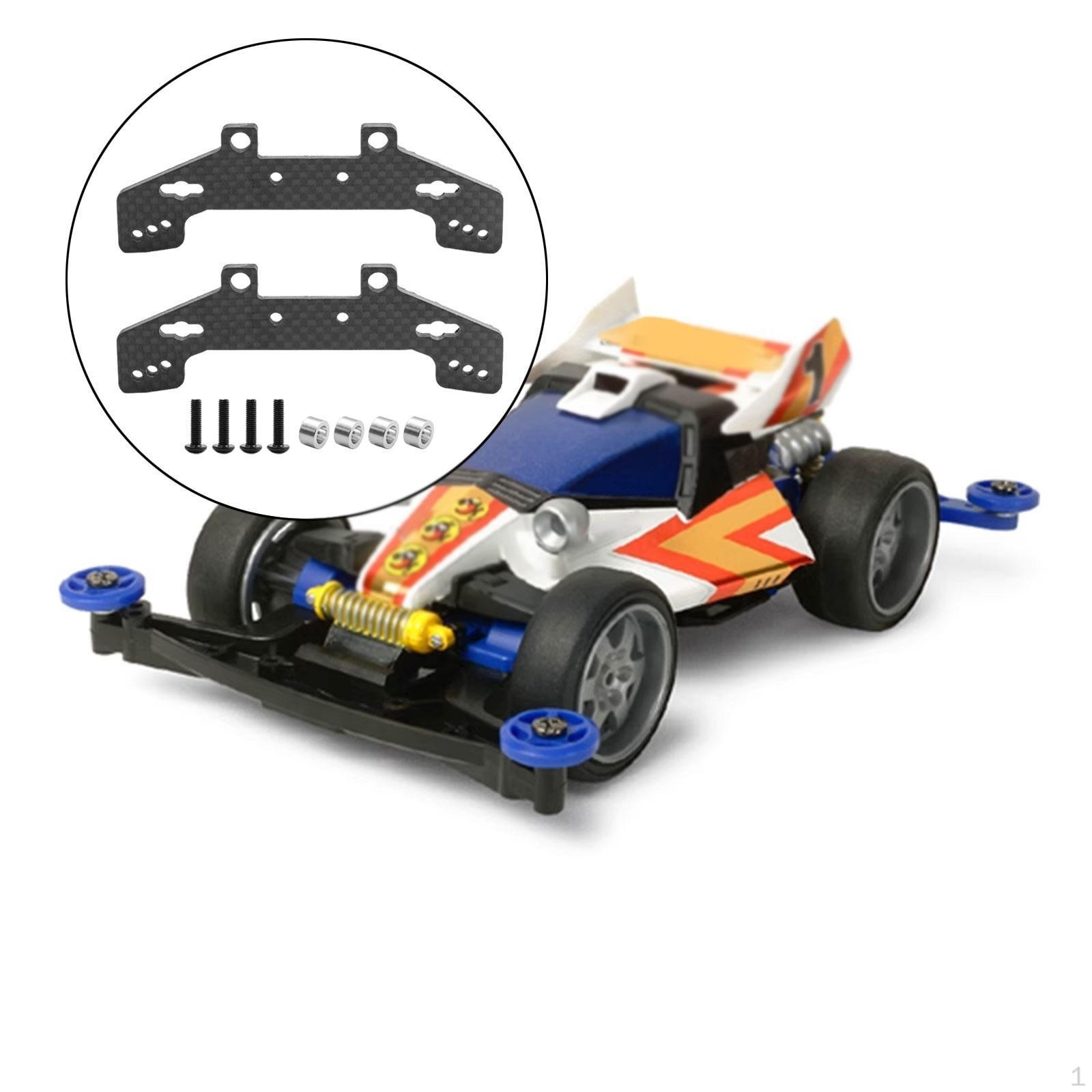 2 Pieces Carbon Fiber Shock Absorber Mount Front/Rear Repair Parts Tower for TT02 TT02R 1: 10
2 Pieces Carbon Fiber Shock Absorber Mount Front/Rear Repair Parts Tower for TT02 TT02R 1: 10