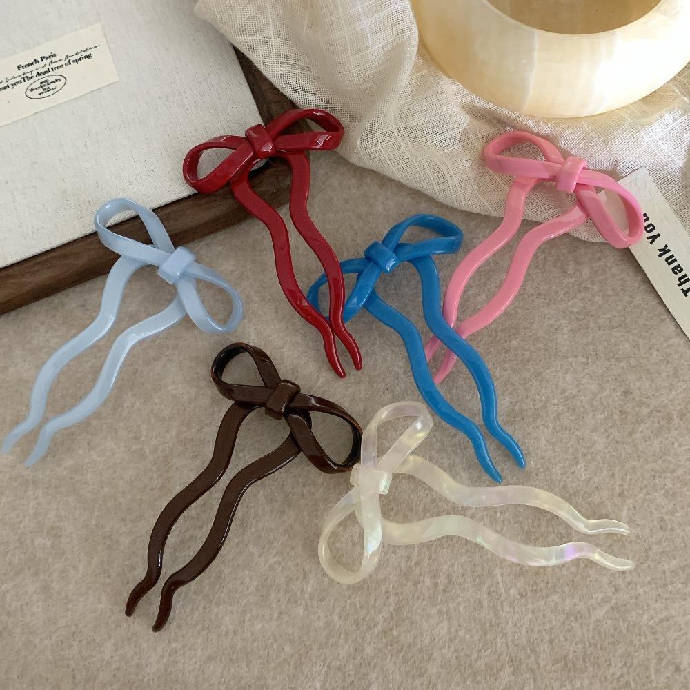 Multicolor Acetic Acid Bow Hair Stick Headdress Pan Hair Fork Cute U-shaped Hairpin Girl синий
Multicolor Acetic Acid Bow Hair Stick Headdress Pan Hair Fork Cute U-shaped Hairpin Girl синий