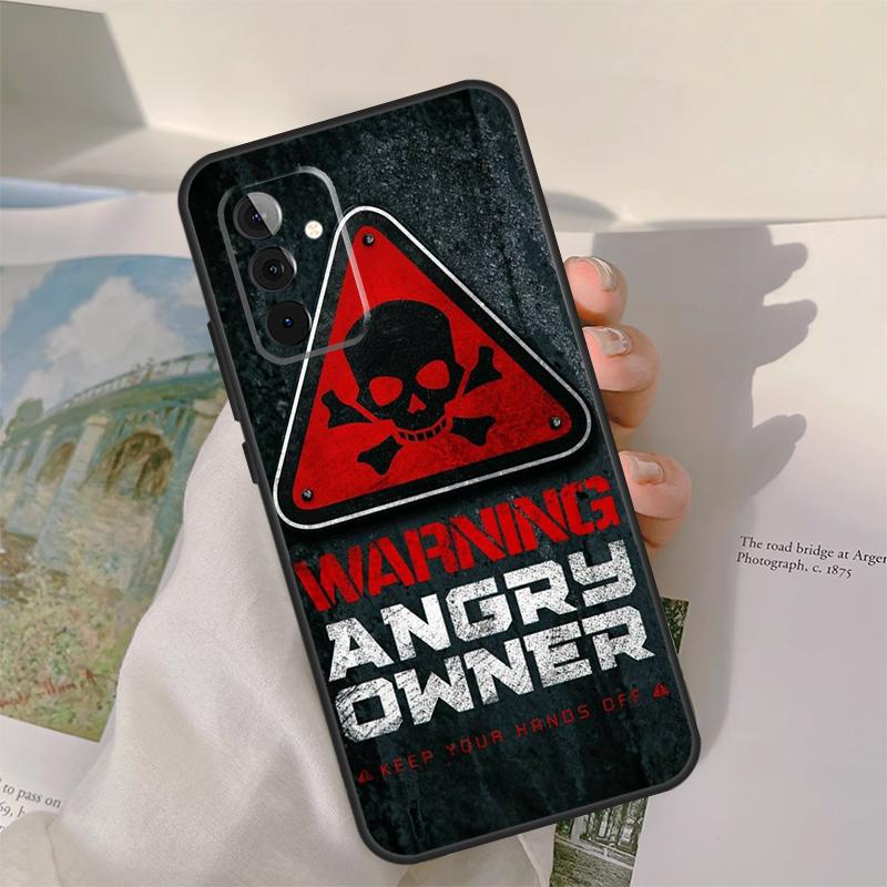 Warning Angry Danger Owner Case For Samsung Galaxy A52 A32 A12 A22 A16 A26 A36 A56 A06 A55 A35 A15 A54 A34 A14 A13 A53 Samsung A54 5G
Warning Angry Danger Owner Case For Samsung Galaxy A52 A32 A12 A22 A16 A26 A36 A56 A06 A55 A35 A15 A54 A34 A14 A13 A53 Samsung A54 5G
