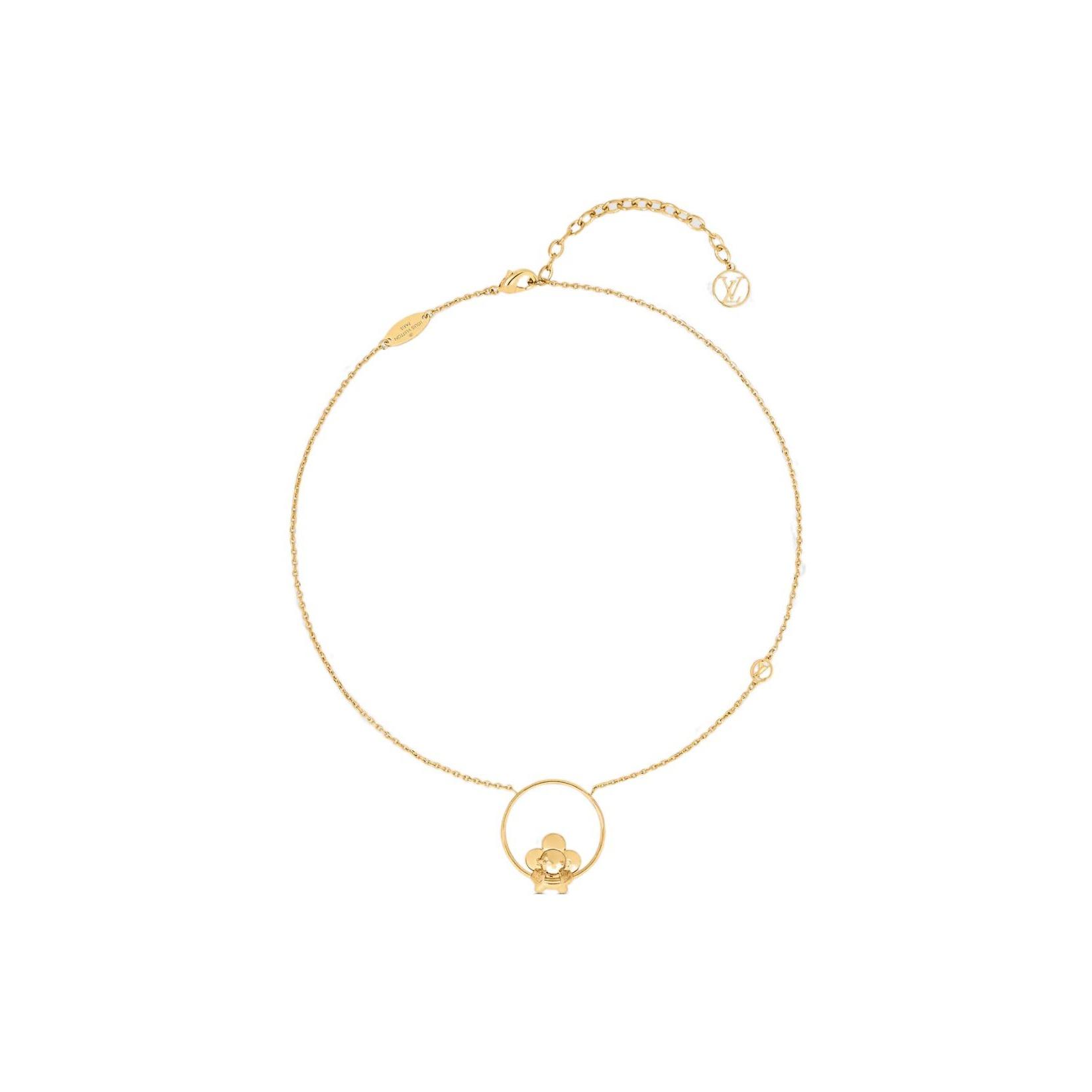 Louis Vuitton Fashionable Elegant Floral Trend Vivienne Metal Necklace Women necklace Gold M00799 Gold,F
Louis Vuitton Fashionable Elegant Floral Trend Vivienne Metal Necklace Women necklace Gold M00799 Gold,F