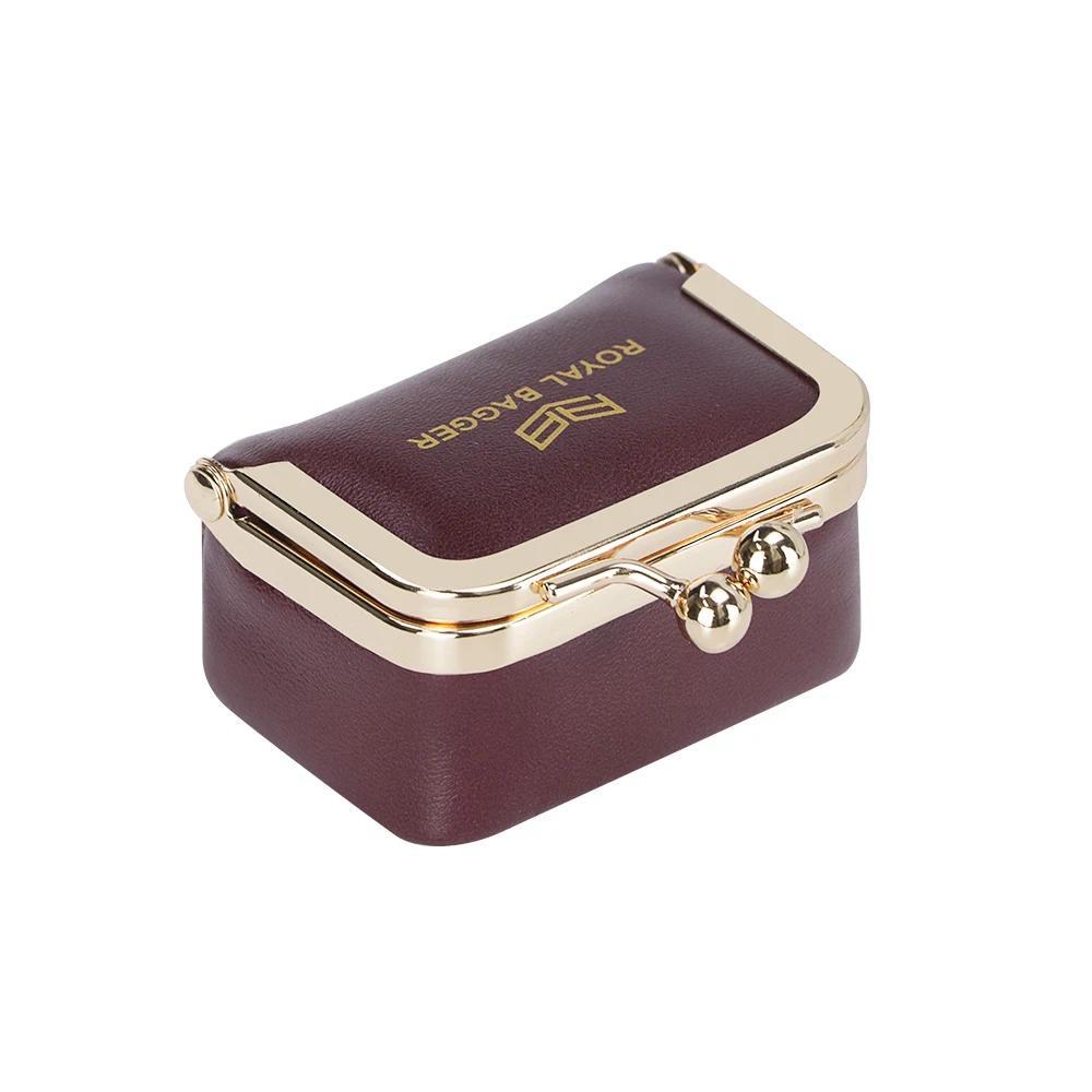 Small Size, Royal Bagger Retro Genuine Leather Mini Kiss Lock Coin Purse – Women s Jewelry Box for Earrings, Rings & More 3894
Small Size, Royal Bagger Retro Genuine Leather Mini Kiss Lock Coin Purse – Women s Jewelry Box for Earrings, Rings & More 3894