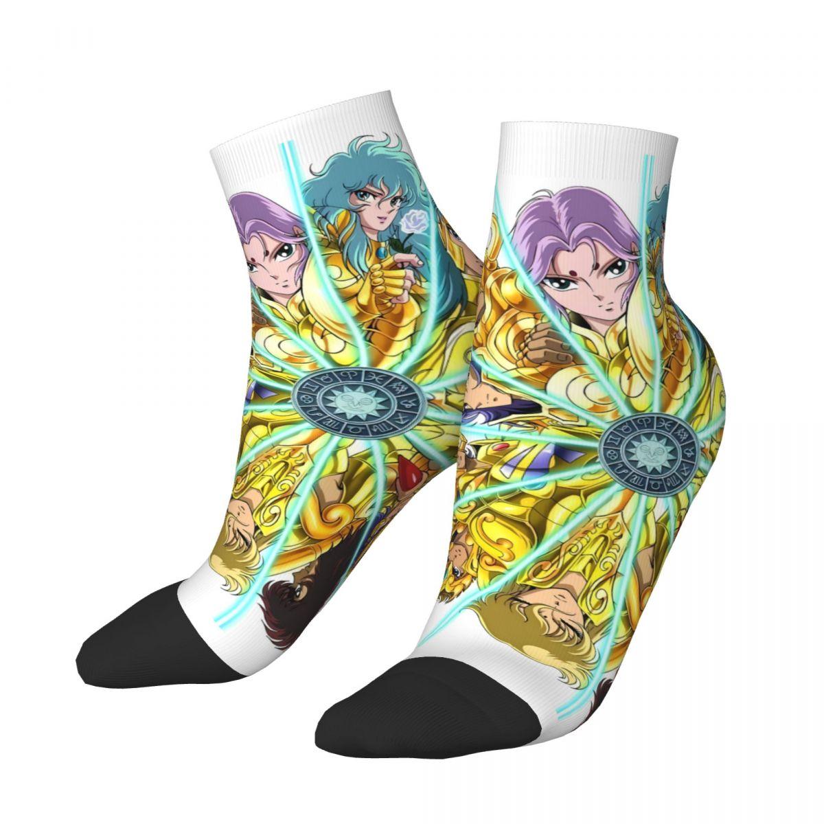 Characters Saint Seiya Anime Ankle Socks Male Mens Women Winter Stockings Printed 30cm
Characters Saint Seiya Anime Ankle Socks Male Mens Women Winter Stockings Printed 30cm