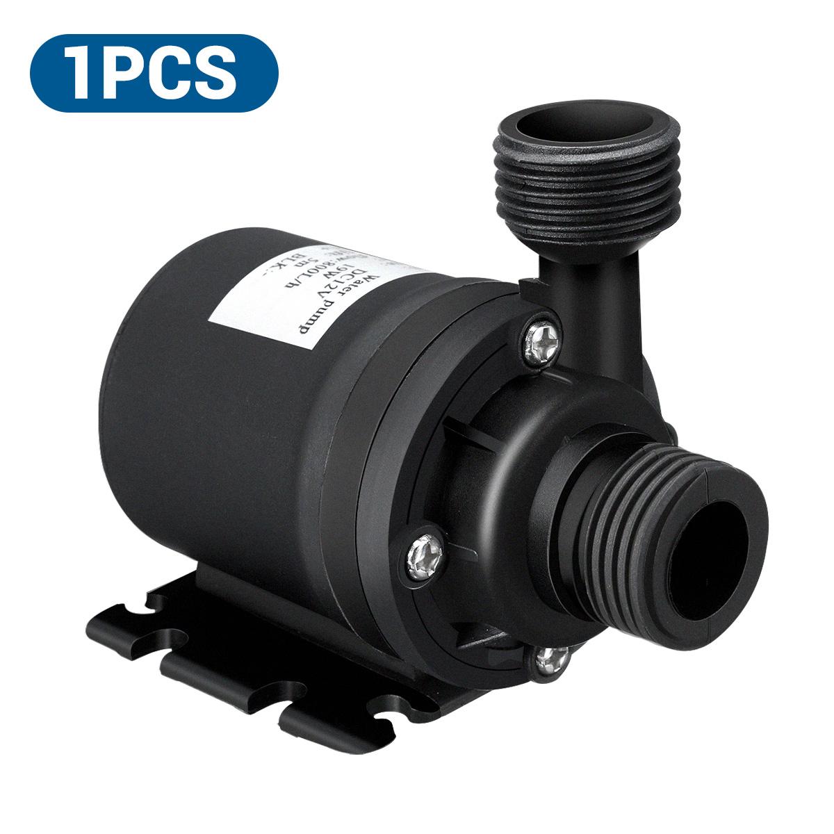 12В постійного струму занурювальний водяний насос 800 л/год 5 м підйому з живленням від сонячної панелі безщітковий двигун циркуляційний насос для гарячої води для садового ставка фонтану чорний
12В постійного струму занурювальний водяний насос 800 л/год 5 м підйому з живленням від сонячної панелі безщітковий двигун циркуляційний насос для гарячої води для садового ставка фонтану чорний