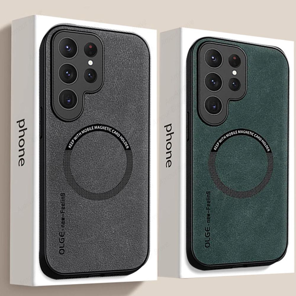 Кожаный чехол для телефона Magsafe для Samsung Galaxy S24 S23 S22 Ultra S21 Plus S20 FE Note 20 10, магнитный чехол с беспроводной зарядкой
Кожаный чехол для телефона Magsafe для Samsung Galaxy S24 S23 S22 Ultra S21 Plus S20 FE Note 20 10, магнитный чехол с беспроводной зарядкой