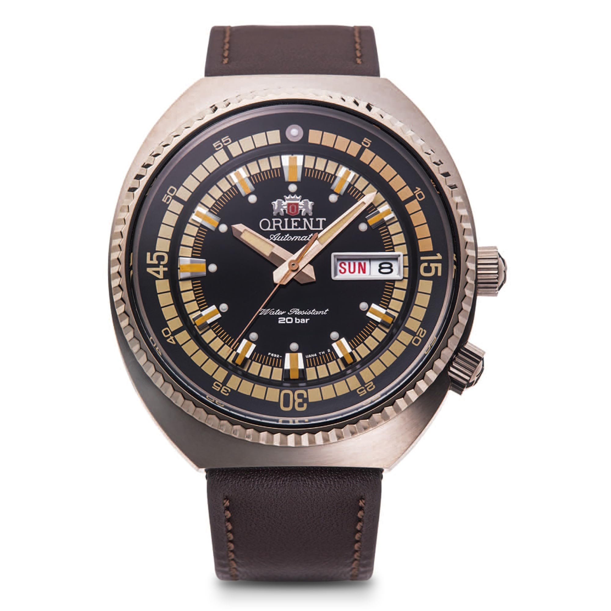 Orient Neo Classic Sports Men s Automatic Mechanical Watch, Brown - Includes Domestic Warranty
Orient Neo Classic Sports Men s Automatic Mechanical Watch, Brown - Includes Domestic Warranty