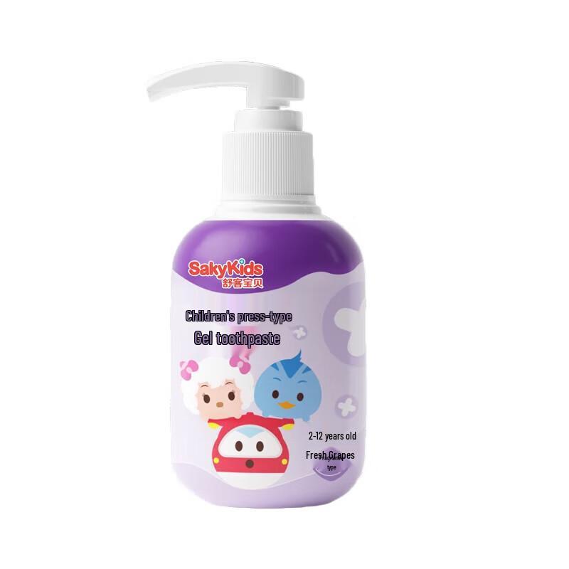 Shuke Kids Press Gel Toothpaste
Shuke Kids Press Gel Toothpaste