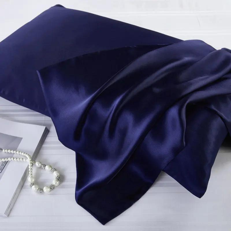 Natural Mulberry Silk Pillowcase Decorative Luxury 6A Bed Decorative Cushion Cover Solid Envelope Style Luxury Pure Pillow Case 1pcx51x66cm темно-синього кольору
Natural Mulberry Silk Pillowcase Decorative Luxury 6A Bed Decorative Cushion Cover Solid Envelope Style Luxury Pure Pillow Case 1pcx51x66cm темно-синього кольору