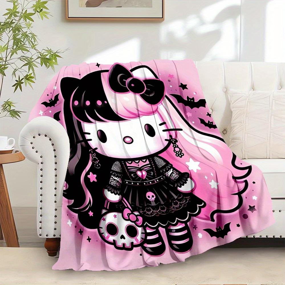 For Gothic, Hello Kitty, HalloweenAnime-Themed Flannel Blanket, Glam Style, Digital Print, All-Season Comfort, Tear-Resistant, Knitted Craft 130x150cm
For Gothic, Hello Kitty, HalloweenAnime-Themed Flannel Blanket, Glam Style, Digital Print, All-Season Comfort, Tear-Resistant, Knitted Craft 130x150cm