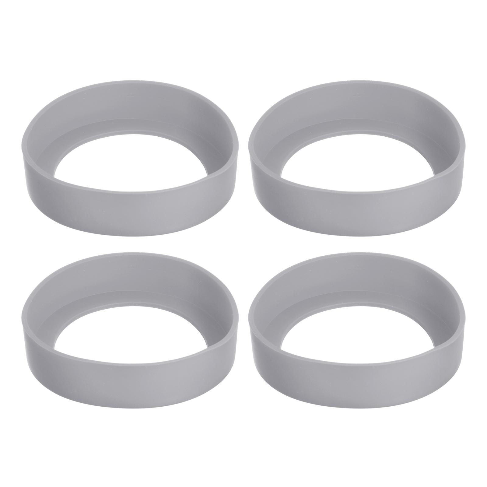 4 шт. Чехол-подставка для бутылки с водой, Защитный силиконовый чехол-подставка, Нескользящая нижняя крышка-бампер для бутылок с водой, кружек, тамблеров (75мм) серый
4 шт. Чехол-подставка для бутылки с водой, Защитный силиконовый чехол-подставка, Нескользящая нижняя крышка-бампер для бутылок с водой, кружек, тамблеров (75мм) серый
