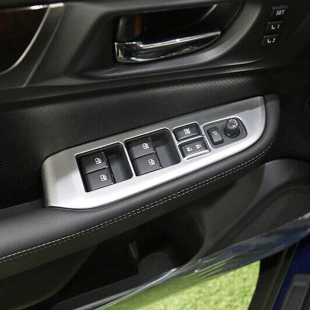 ABS матовый для Subaru Outback 2015 2016, дверное оконное стекло, переключатель управления подъемником, панели, отделка, аксессуары для стайлинга автомобилей 4
ABS матовый для Subaru Outback 2015 2016, дверное оконное стекло, переключатель управления подъемником, панели, отделка, аксессуары для стайлинга автомобилей 4