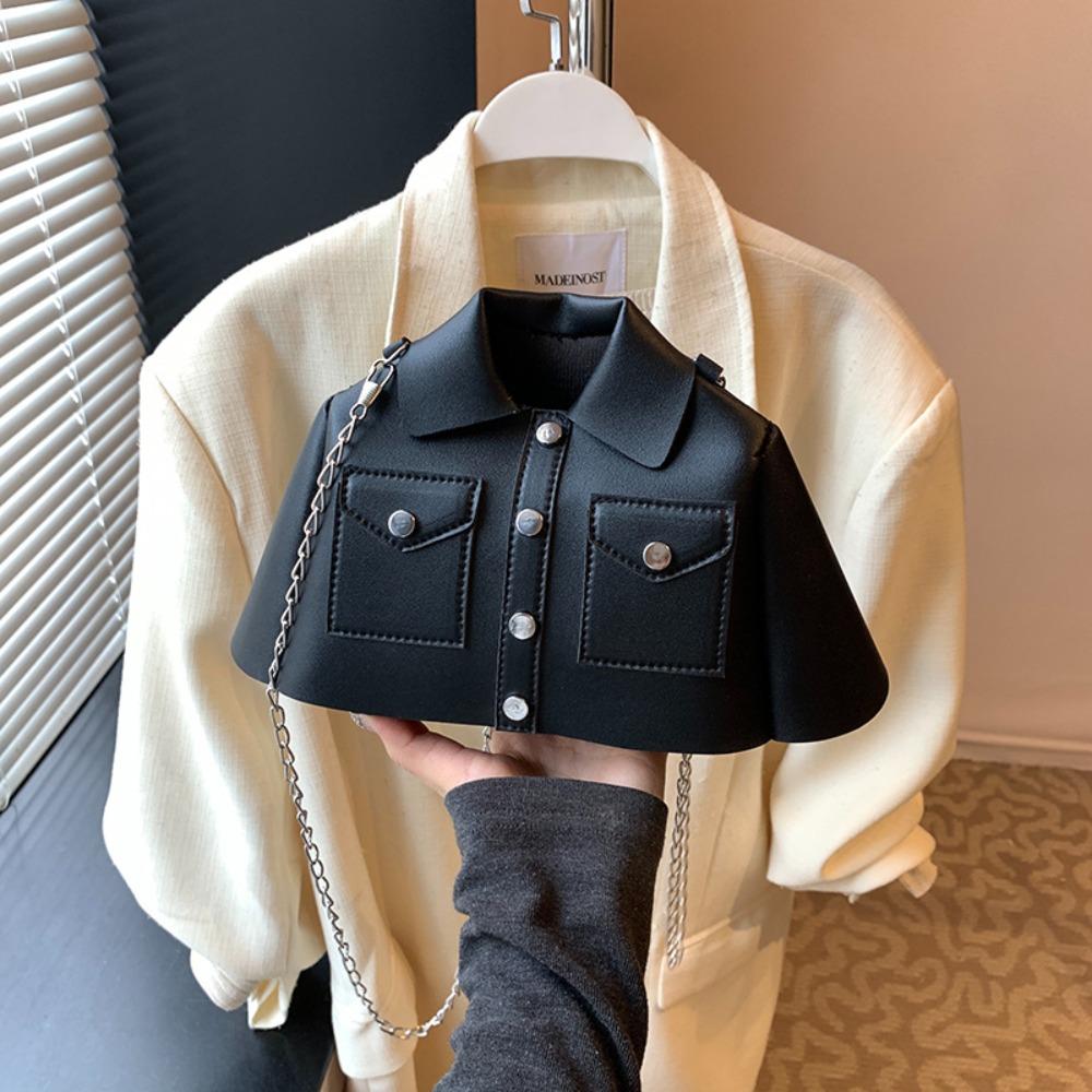 Пальто Цепочка Сумка на плечо Искусственная кожа Женская Сумка Простая Форма одежды Сумка через плечо Дамская чёрный
Пальто Цепочка Сумка на плечо Искусственная кожа Женская Сумка Простая Форма одежды Сумка через плечо Дамская чёрный