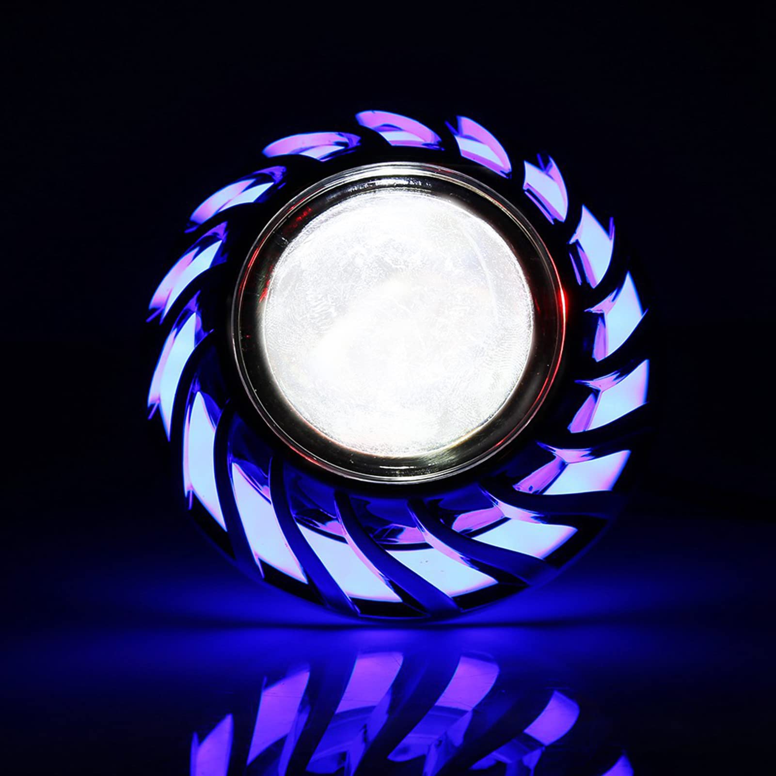 Motorcycle LED Headlight Projector Squid Ring Qiilu LED Projector Lens Dual Halo Angel Devil Eye Spot Light Motorcycle Headlight (Blue) default синий
Motorcycle LED Headlight Projector Squid Ring Qiilu LED Projector Lens Dual Halo Angel Devil Eye Spot Light Motorcycle Headlight (Blue) default синий