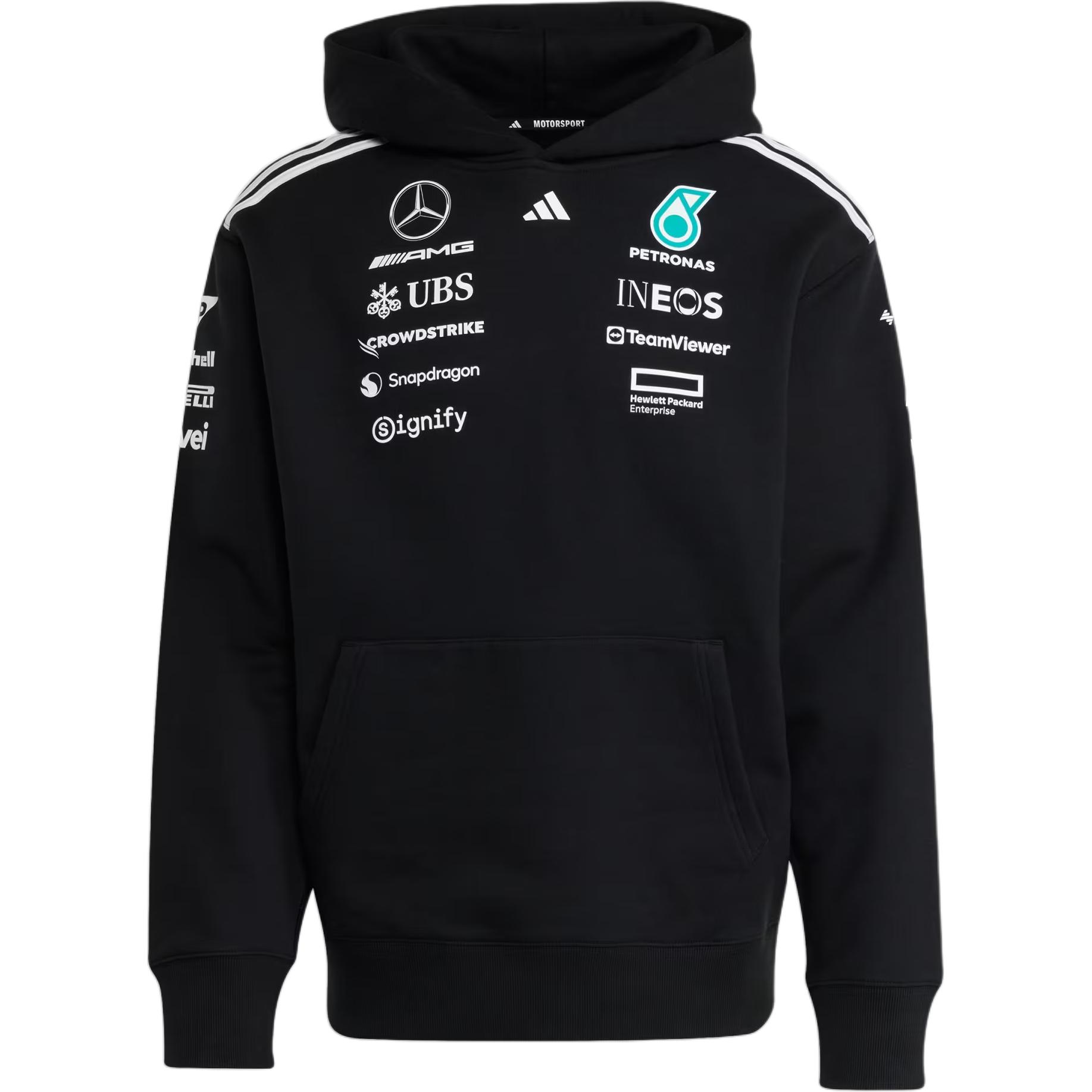 Adidas X Mercedes-Amg Petronas F1 Team Ss25 Comfortable Versatile Casual Striped Long Sleeve Sweatshirt Men sweatshirt Black JW5385 S
Adidas X Mercedes-Amg Petronas F1 Team Ss25 Comfortable Versatile Casual Striped Long Sleeve Sweatshirt Men sweatshirt Black JW5385 S
