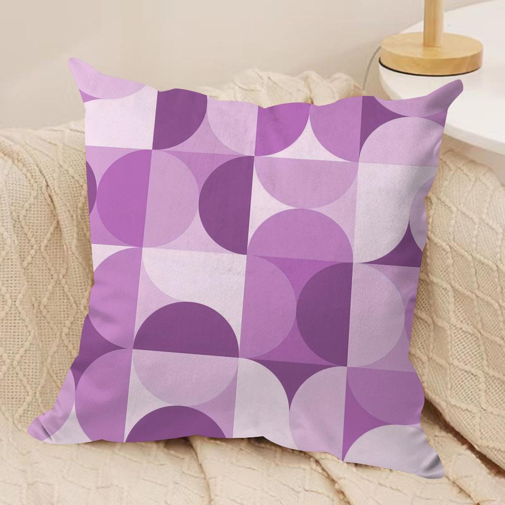 Purple geometric art Cushion Cover Soft Plush Fabric DoubleSided Printed Cushion Covers for All Seasons Modern Home Decor 30x30cm
Purple geometric art Cushion Cover Soft Plush Fabric DoubleSided Printed Cushion Covers for All Seasons Modern Home Decor 30x30cm