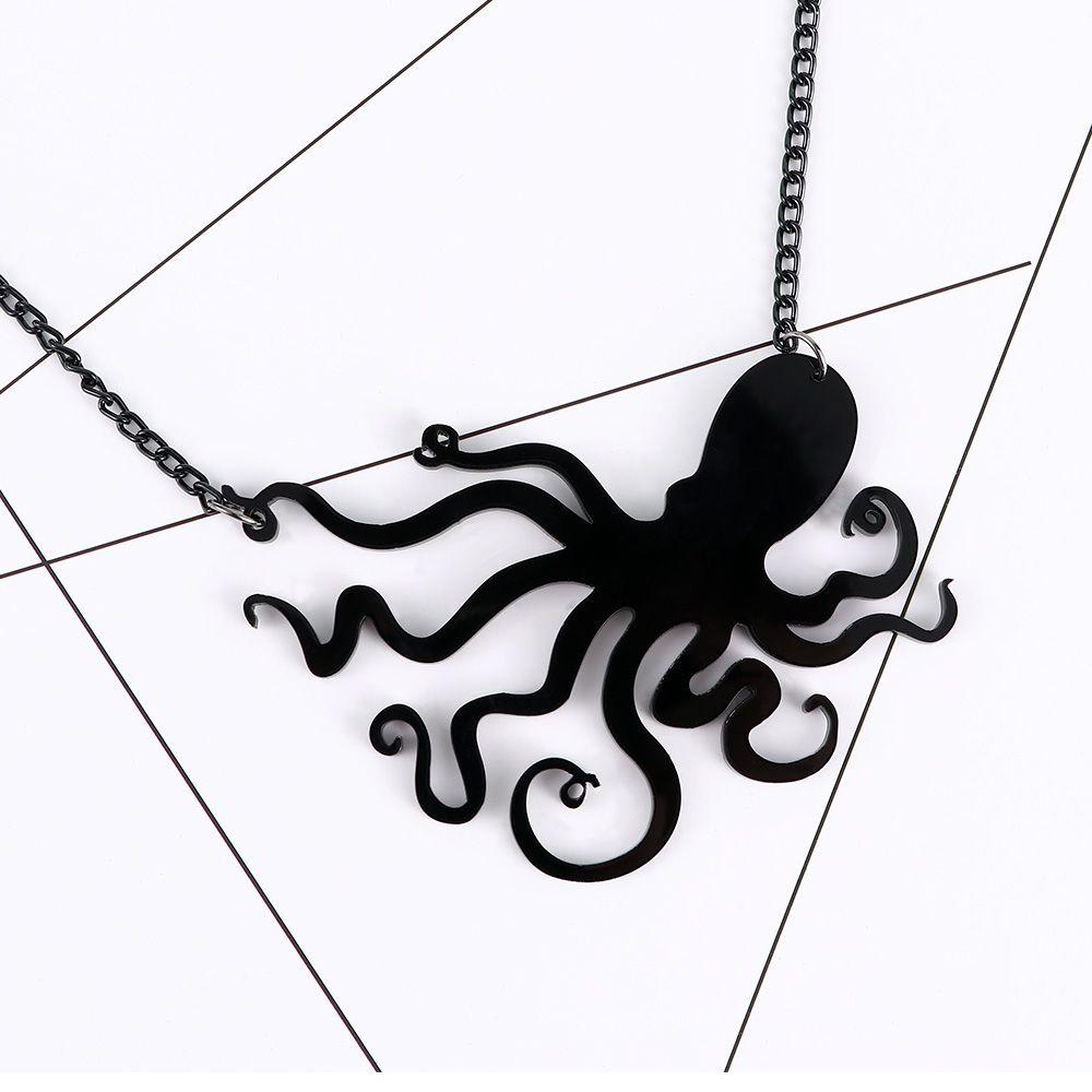 Vintage Creative Women Octopus Jellyfish Pendant Unique Sweater Chain Jewelry Necklace чёрный
Vintage Creative Women Octopus Jellyfish Pendant Unique Sweater Chain Jewelry Necklace чёрный