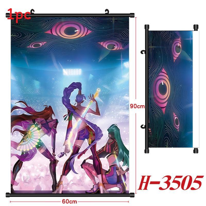 Kpop Demon Hunters Wall Scroll Art With Hd Printing For Bedroom And Living Room Decor Style A
Kpop Demon Hunters Wall Scroll Art With Hd Printing For Bedroom And Living Room Decor Style A