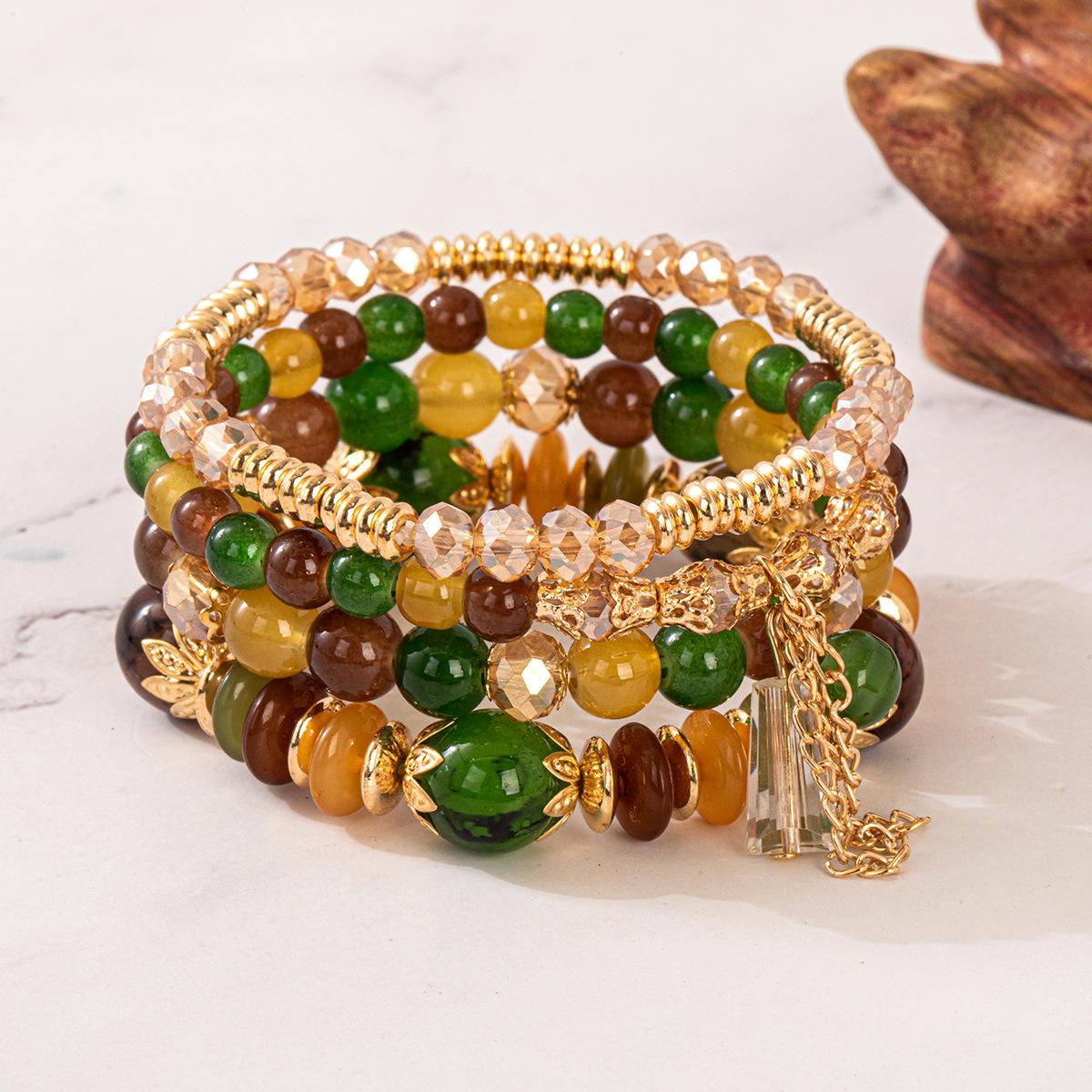 JYL TS Bracelet Life Tree Bohemian Set Enhances Growth & Harmony dark color індійська жовтого кольору
JYL TS Bracelet Life Tree Bohemian Set Enhances Growth & Harmony dark color індійська жовтого кольору