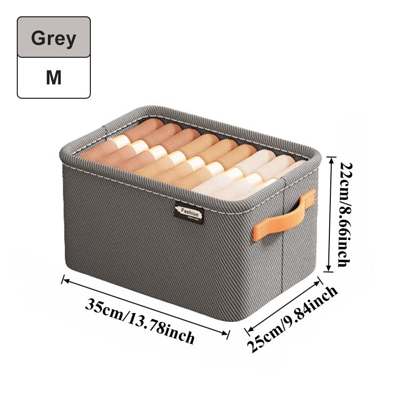 Foldable Clothes Storage Organizer 1-4Pcs Thickened Non-Woven Fabric with Double Handles Space-Saving for Pant Sweater Jean Toy 1 Pc
Foldable Clothes Storage Organizer 1-4Pcs Thickened Non-Woven Fabric with Double Handles Space-Saving for Pant Sweater Jean Toy 1 Pc