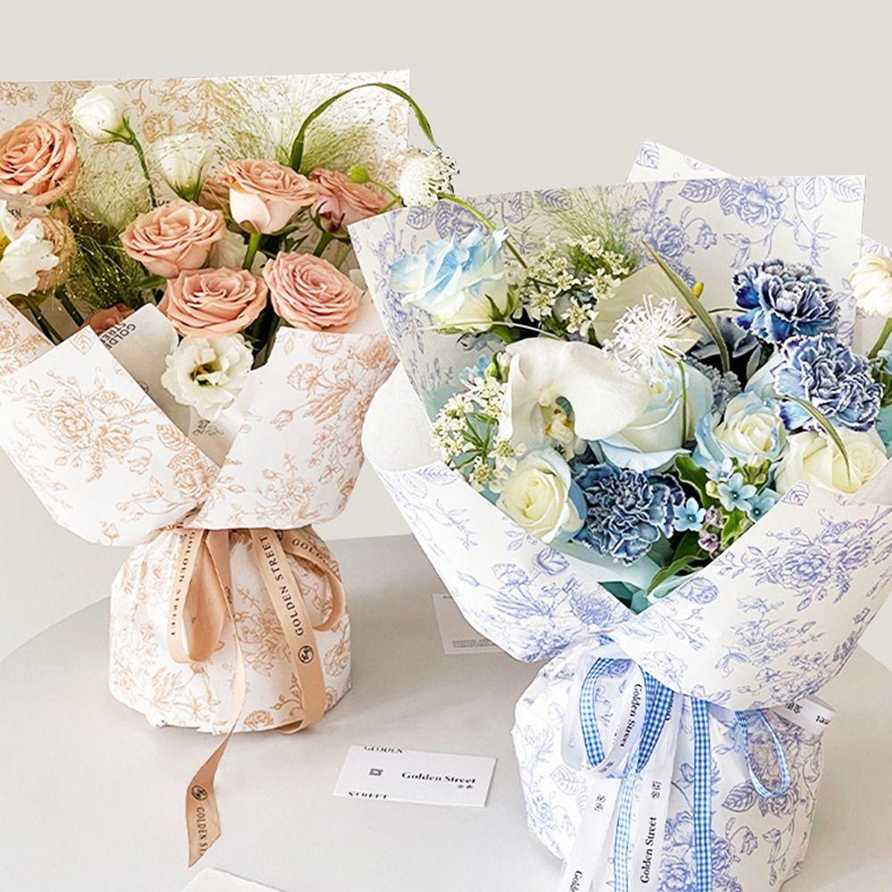 10pcs Floral Pattern Bouquet Wrapping Paper Antique Gift Packaging Paper Shop Packaging Materials фиолетовый
10pcs Floral Pattern Bouquet Wrapping Paper Antique Gift Packaging Paper Shop Packaging Materials фиолетовый