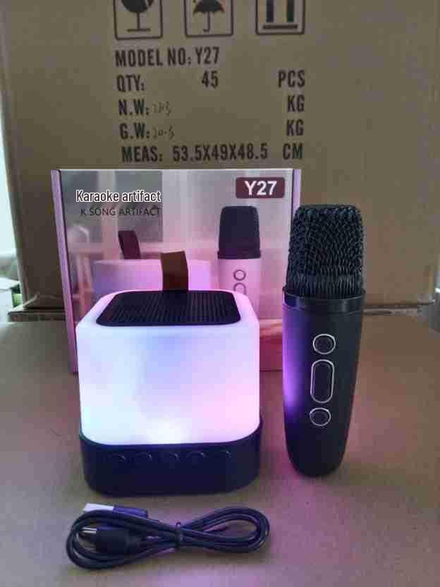 Portable Wireless Children s Bluetooth Karaoke Microphone Speaker Single Microphone
Portable Wireless Children s Bluetooth Karaoke Microphone Speaker Single Microphone