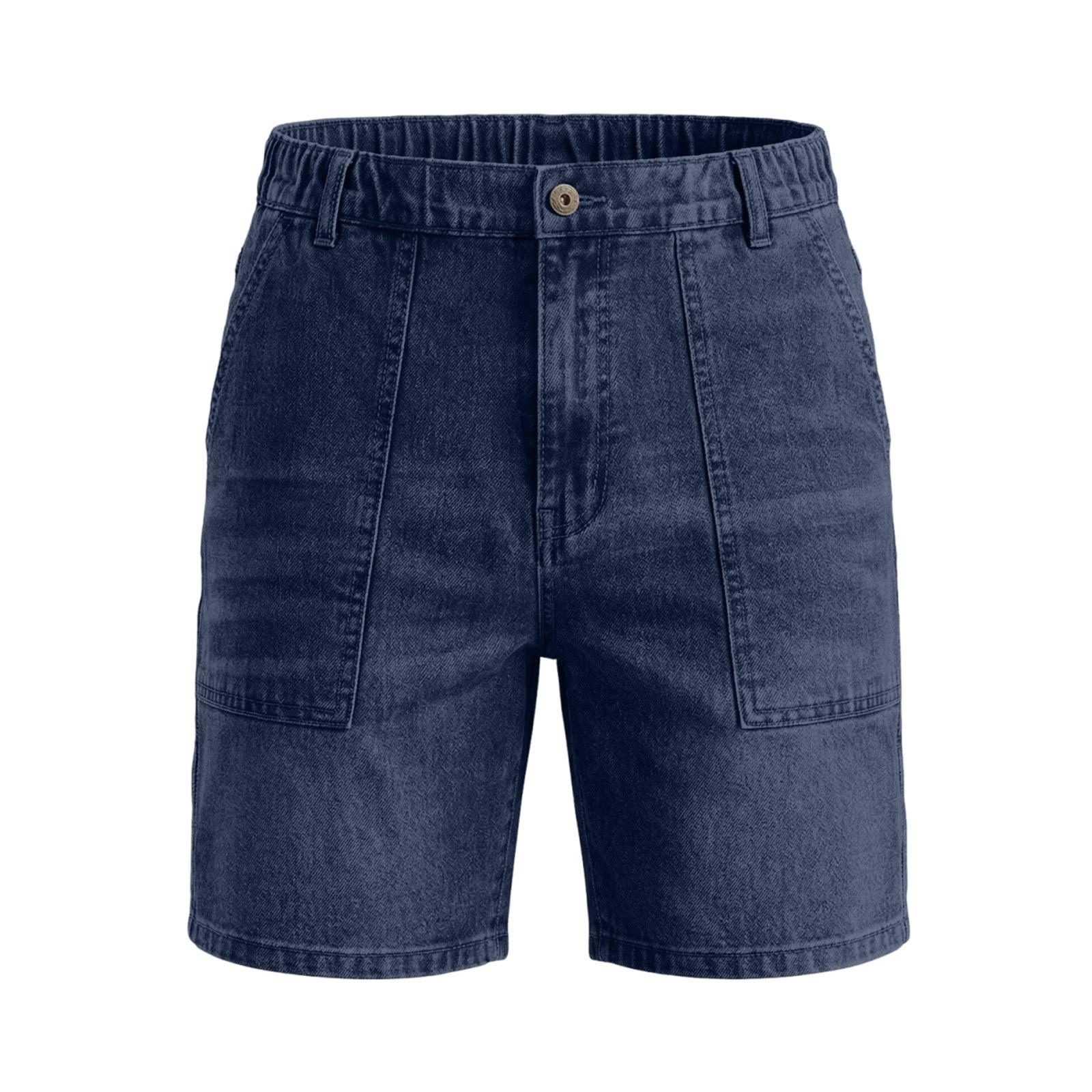 Men s Street Style Denim Shorts with Elastic Waistband Drawstring Casual Fit Multi Pocket Design Comfortable Stretch Fabric L
Men s Street Style Denim Shorts with Elastic Waistband Drawstring Casual Fit Multi Pocket Design Comfortable Stretch Fabric L