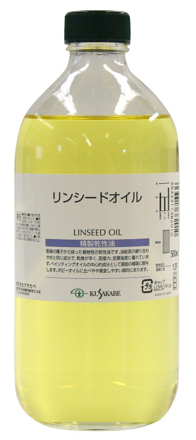 Kusakabe Linseed Oil Painting Fluid 500ml
Kusakabe Linseed Oil Painting Fluid 500ml