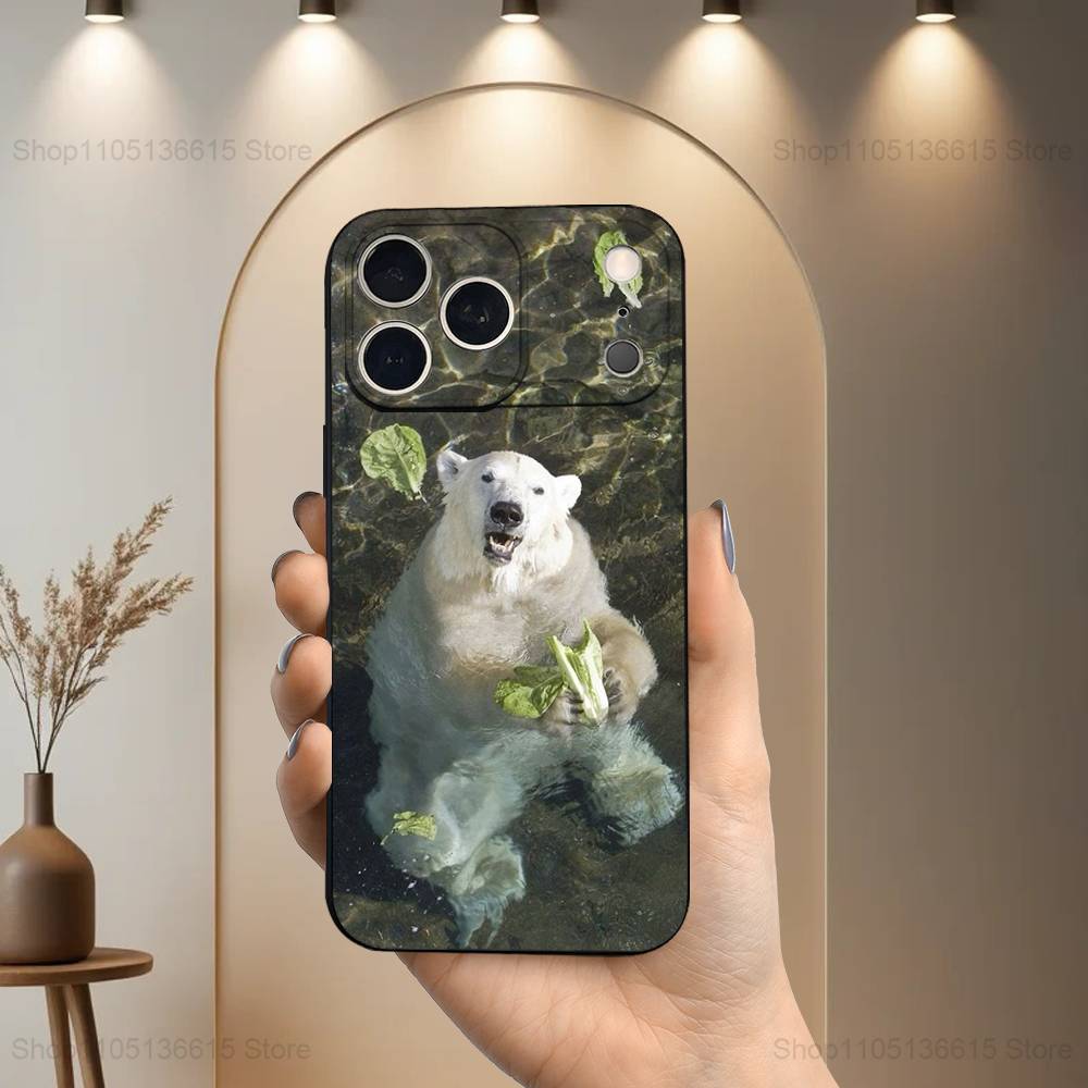 Animal Cute Polar Bear For iPhone 13,17,11,12,16,14,15,Plus,Pro Max,XS,X,XR,SE,Mini,8,7,Soft Silicone Black Phone Case iPhone14PROMAX
Animal Cute Polar Bear For iPhone 13,17,11,12,16,14,15,Plus,Pro Max,XS,X,XR,SE,Mini,8,7,Soft Silicone Black Phone Case iPhone14PROMAX