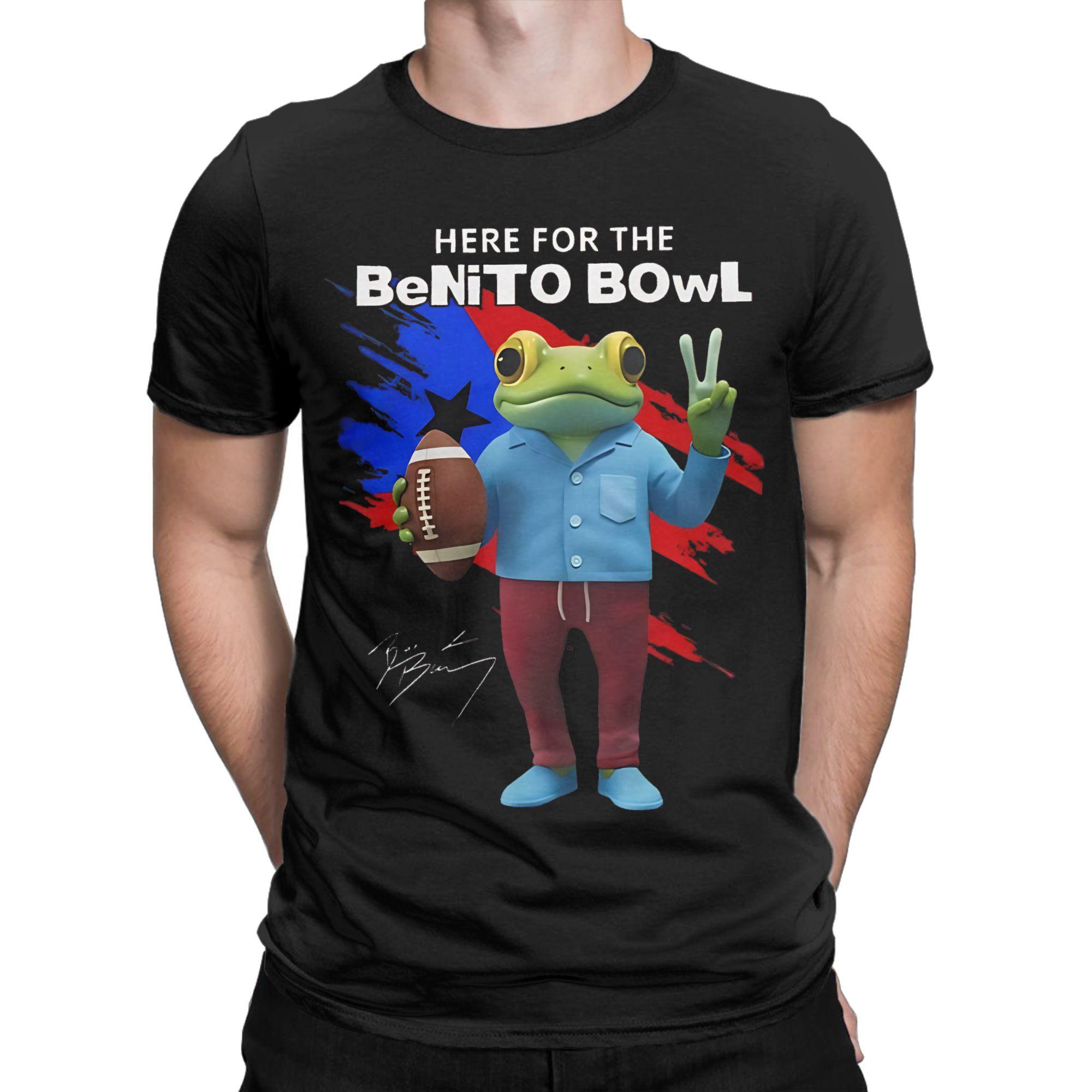 Men T-Shirts Here For The Benito Bowl Bad Bunny Funny 100% Cotton Tee Shirt Short Sleeve T Shirts O Neck Clothing Adult - Me... 5XL різнокольоровий
Men T-Shirts Here For The Benito Bowl Bad Bunny Funny 100% Cotton Tee Shirt Short Sleeve T Shirts O Neck Clothing Adult - Me... 5XL різнокольоровий